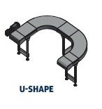All-purpose spiral conveyor for medium to large products